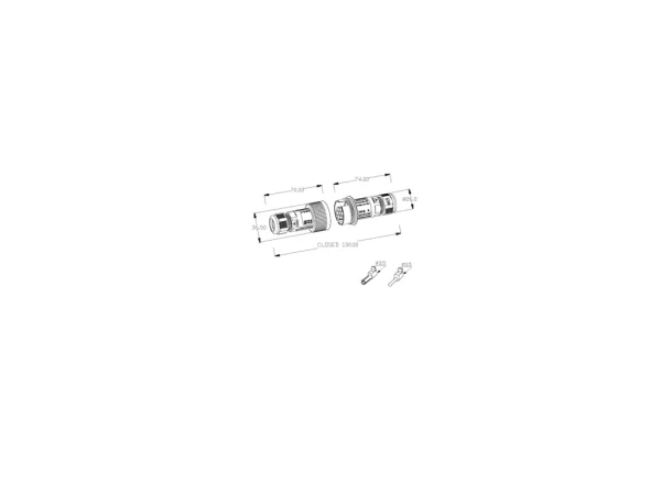 Plug connector D7-13.5