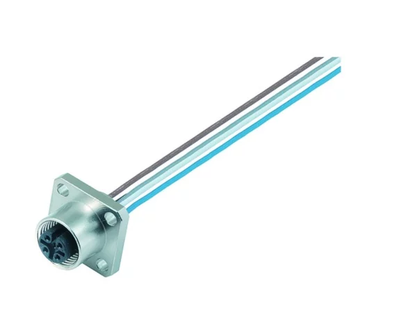 Female panel mount connector