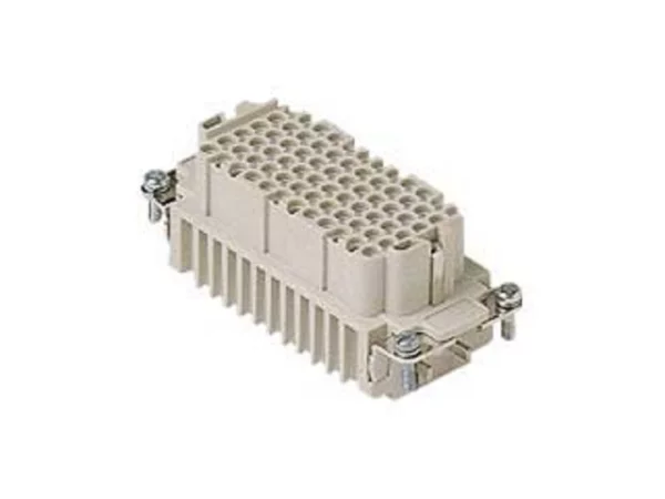 female insert, size 77.27, 72p+PE, crimp, 10A, 250V, HNM