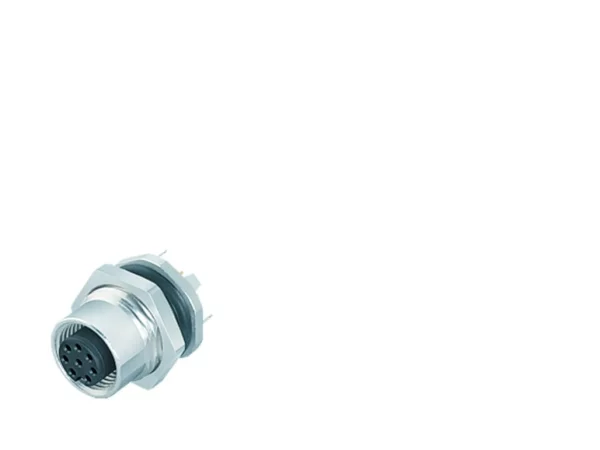 Female panel mount connector