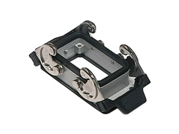 bulkhead mounting housing, size 104.27, C-TYPE alu, 2 levers