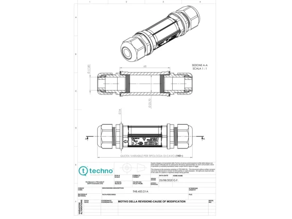 Joint connector, screw with wire protection