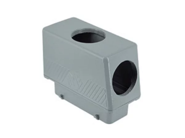 hood, size 104.27, BIG alu, 4 pegs, 2xM50 top, 2xM50 side, extended terminal compartment