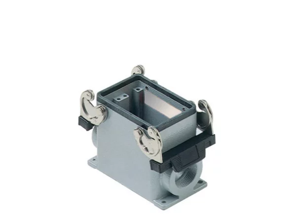 surface mounting housing, size 66.40, C-TYPE alu, 2 levers, 1xPG29 side