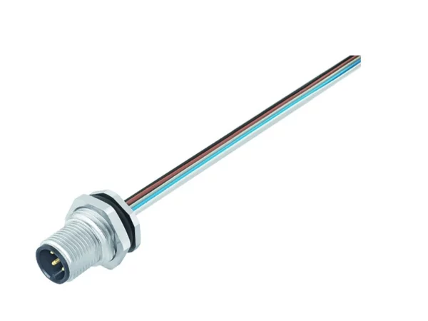 Male panel mount connector