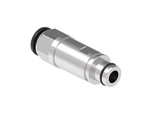 male contact, pneumatic, 8,0mm external, straight, quick-fitting, without shut-off valve