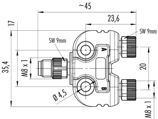 Twin distributor