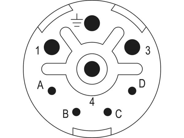 Inserts 8-pole 