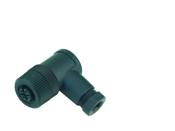 Female angled connector