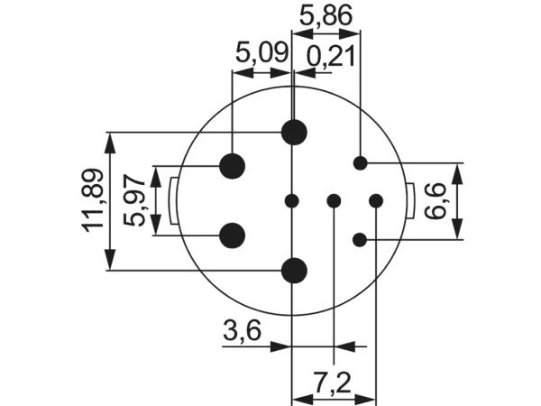 Inserts 9-pole