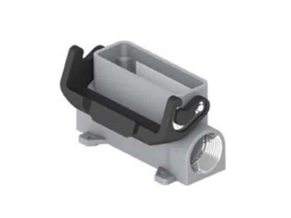 surface mounting housing, high, size 66.16, IL-BRID alu, 1 lever, 2xPG16 side