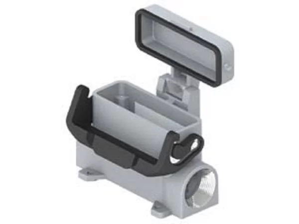 surface mounting housing, high, size 66.16, IL-BRID alu, 1 lever, 1xM25 side, cover metal