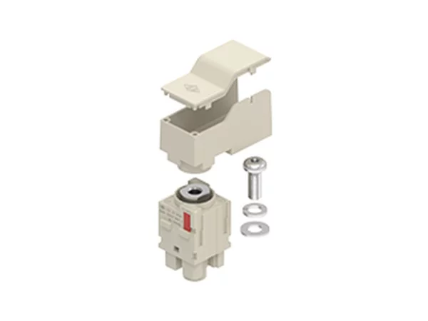 female insert, MIXO, 2MU, 1p, screw, 300A, 1000V