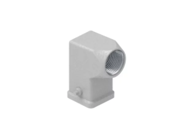 hood, angled, size 21.21, CKA zinc, 2 pegs, 1xM20 side, gasket