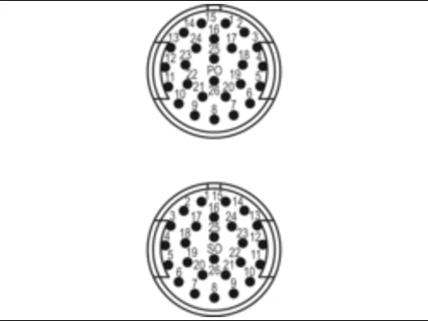 Inserts 26-pole