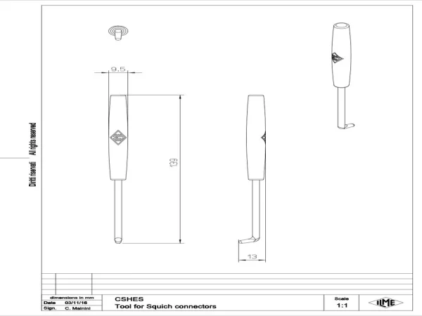 removal tool, for insert CSH, CSAH, CDSH, CMSH