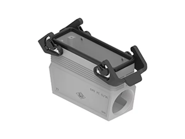 hood, size 104.27, IL-BRID stainless steel, 2 levers, 1xM40 side