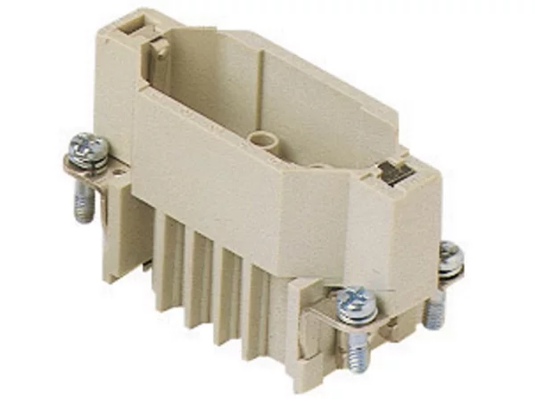 male insert, size 49.16, 15p+PE, crimp, 10A, 250V