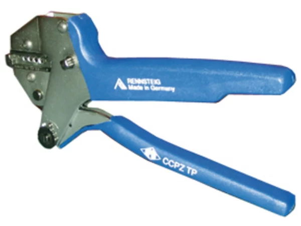 crimping tool, for crimp contacts 10+16A, series CD+CC, incl. locator