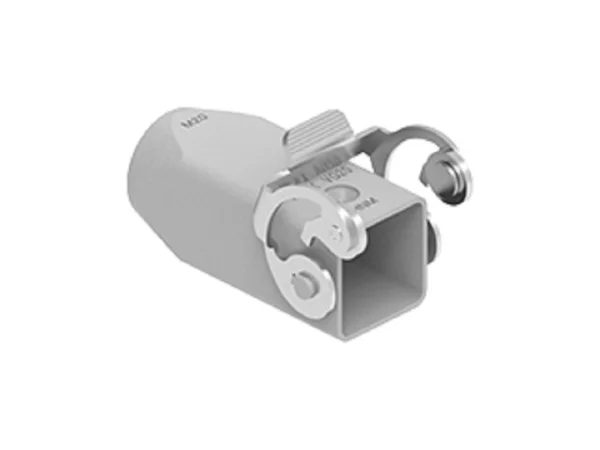 hood, size 21.21, HNM alu, 1 lever stainless steel, 1xM20 top