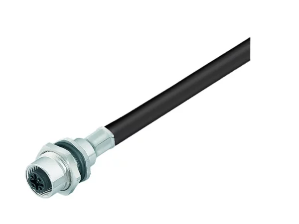 Female panel mount connector