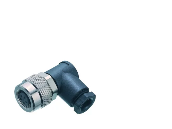 Female angled connector