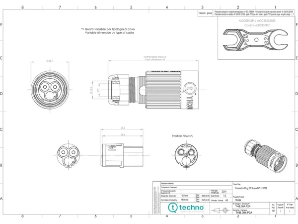 Mini plug connector