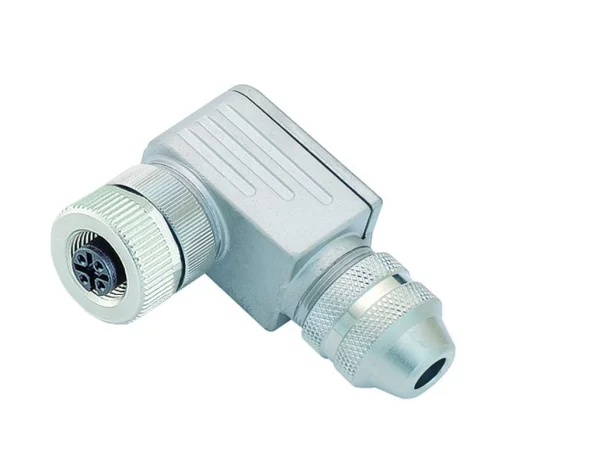 Female angled connector