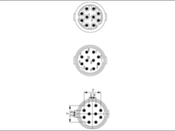 Inserts 10-pole