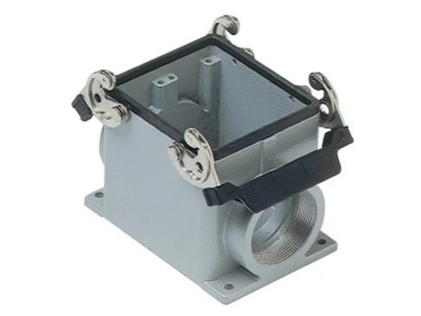 surface mounting housing, size 77.62, C-TYPE alu, 2 levers, 2xPG42 side
