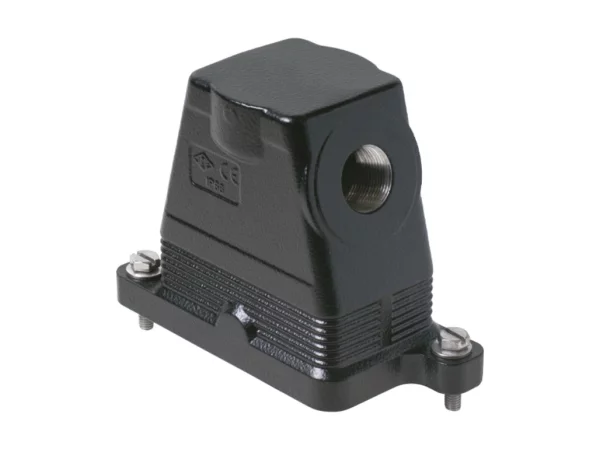 hood, size 44.27, IP68 alu, screw locking, 1xM25 side