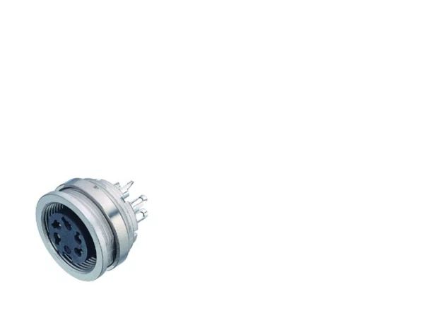 Female panel mount connector