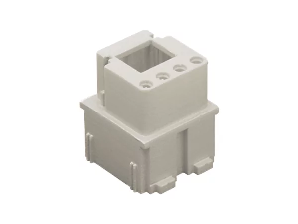 female insert, MIXO, 2MU, RJ45 + 4, crimp, 10A, 250V, for RJ45 female insert CXJF