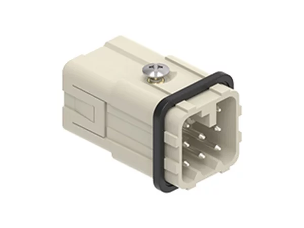 male insert, size 21.21, 8, AXYR® push-in connection, 10A, 50/120V