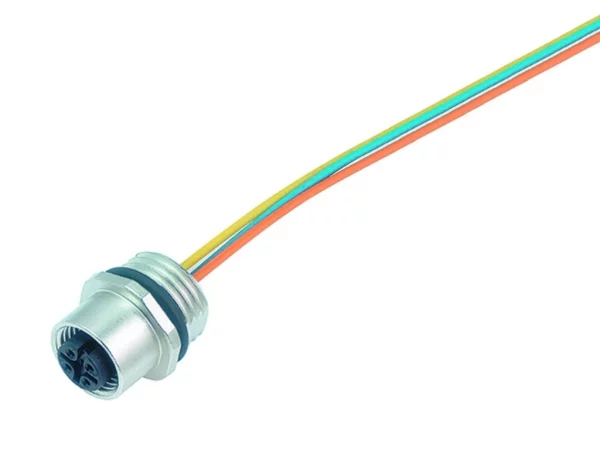 Female panel mount connector