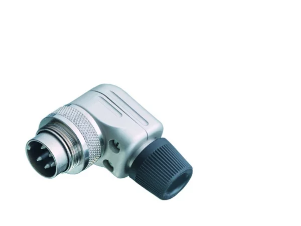 Male angled connector