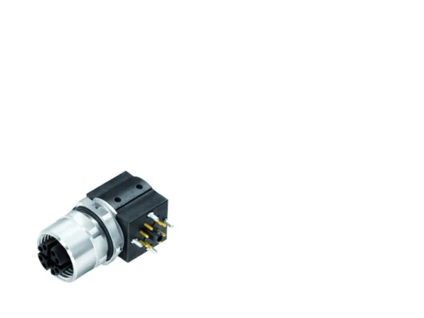 Female panel mount connector