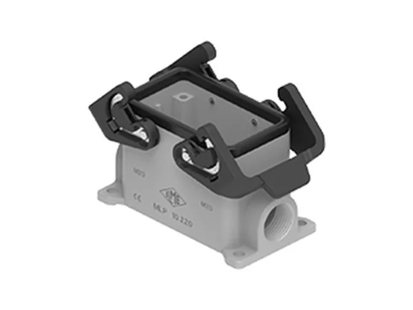 surface mounting housing, size 57.27, IL-BRID stainless steel, 2 levers, 2xM20 side
