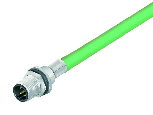 Male panel mount connector