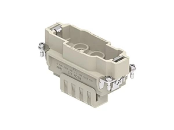 male insert, size 77.27, 4+2p+PE, crimp, 80+16A, 830+400V, HNM