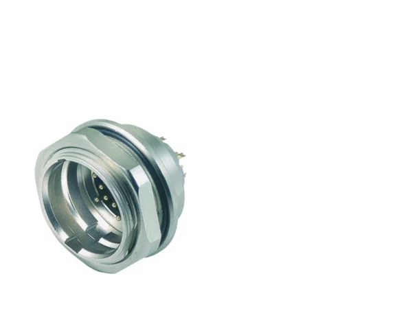 Male panel mount connector