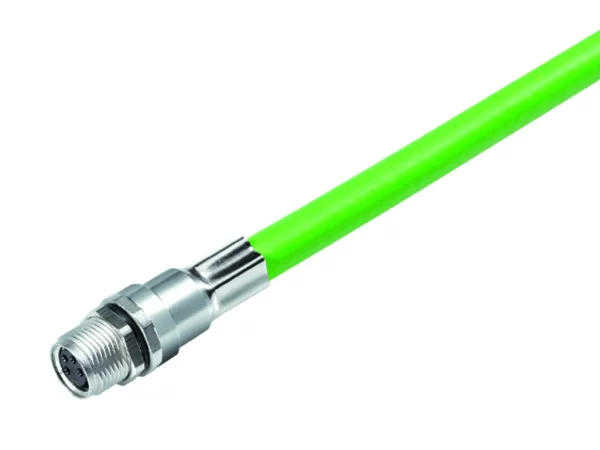 Female panel mount connector