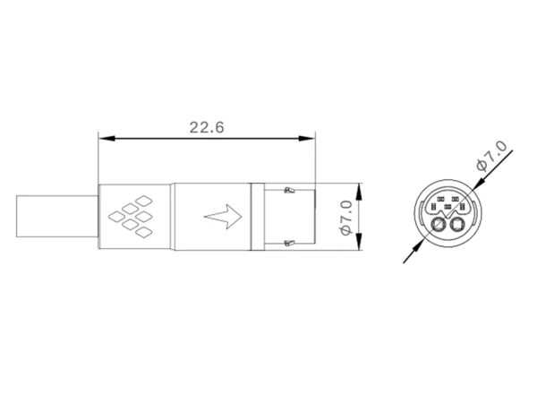 Female cable connector