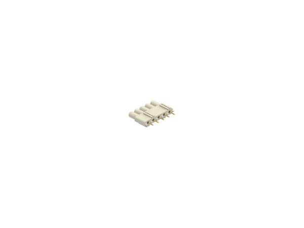 interface module, gold, 5p, plug, 7,5A, 160V, for PCB-size up to 2,4mm
