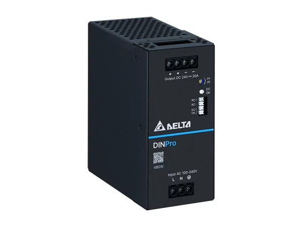 Power supply, 1Ph, 480W, DIN Rail, AC/DC, 48 Vdc, 10 A