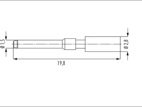 Pins 1,5 mm