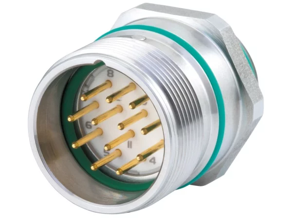 Panel Connector, Male Thread
