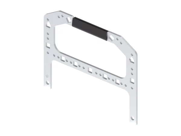 strain relief anchorage, size 104.27, steel zinc plated, for PE- and GND-connection