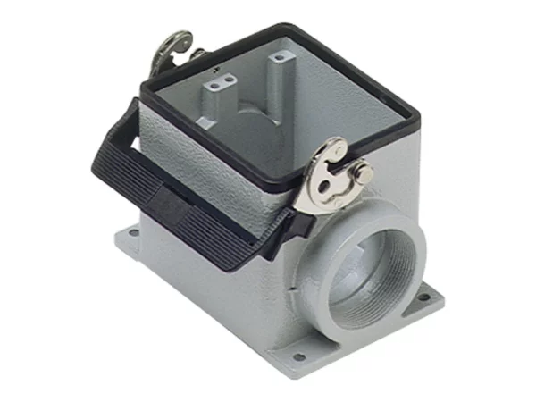 surface mounting housing, size 77.62, C-TYPE alu, 1 lever, 2xM50 side