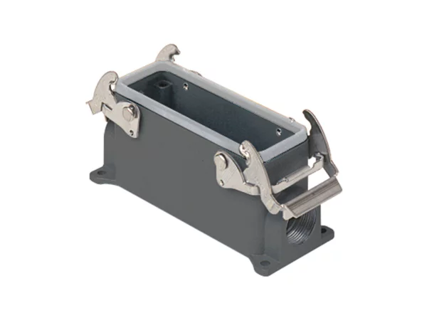 surface mounting housing, size 77.27, E-Xtreme alu, 2 levers, 2xM25 side
